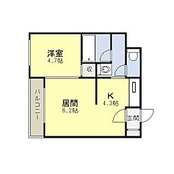 ウェルデ壱番館 4-A
