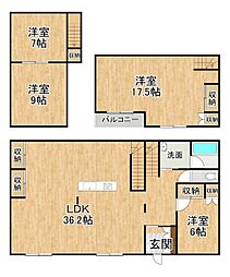 木野大通東8丁目貸家 1