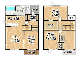 西1南24 1棟2戸 W