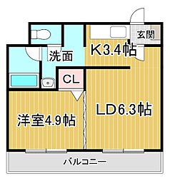 ラ・ヴィレット 2-B