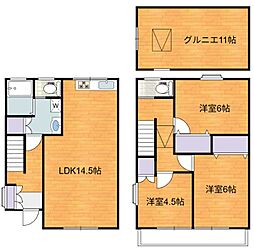 狛江市西野川1丁目の一戸建て