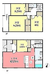 新築戸建　鈴鹿市自由ヶ丘1丁目