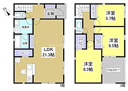 牧之原市静波の一戸建て