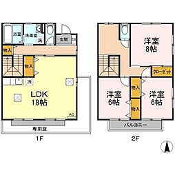 岡山市北区津島福居1丁目の一戸建て