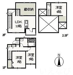 岡山市中区原尾島4丁目の一戸建て