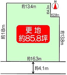 京都市西京区桂木ノ下町　土地