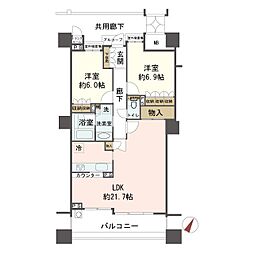 ジオタワー京町堀 203