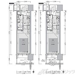 エステムプラザ梅田・中崎町IIIツインマークス　ＮＲ