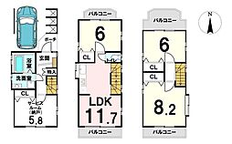 調布市富士見町　中古戸建
