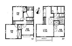 東久留米市学園町1丁目貸家