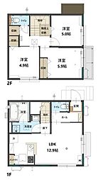 上安松戸建貸家 Ｄ棟