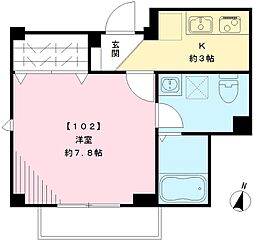 Vieuno UMEMOTO　ビューノウメモト 102号室