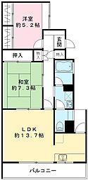 フォレスト上野毛 202号室