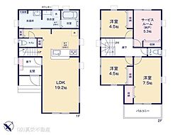 草加市原町2丁目　新築分譲住宅　全1棟　1号棟