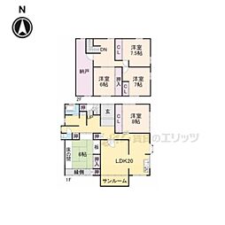 生駒郡平群町大字下垣内の一戸建て