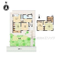 奈良市中山町西３丁目の一戸建て