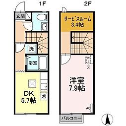 リースランド野高谷　Ｄ 110
