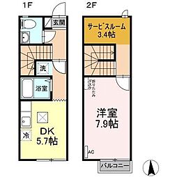 リースランド野高谷　Ｅ 108