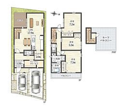 東住吉区針中野1丁目 A号地・B号地