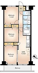 リーベスト立川最上階　リフォーム済み