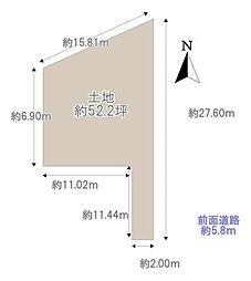 川西市寺畑2丁目 売土地