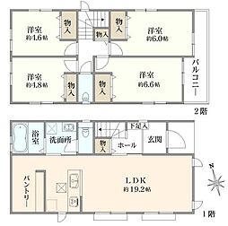 神奈川県横浜市瀬谷区二ツ橋町新築戸建全2棟-B号棟
