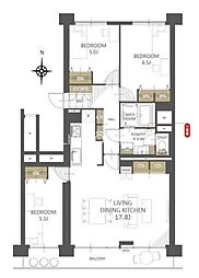 県ドリームハイツ壱五号棟