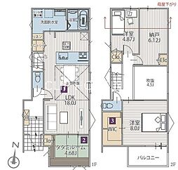 横浜市保土ヶ谷区初音ヶ丘 新築戸建全7棟-1号棟