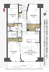 横浜パークタウンＦ棟