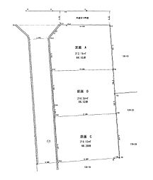 「鹿沼市東町３丁目」　3区画 分譲地 No,2