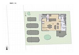 「鹿沼市東町３丁目」　3区画 分譲地 No,2