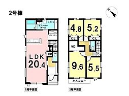 LIGARE名古屋市緑区鳴海町2期　全3棟　2号棟　新築戸建