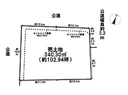 名古屋市緑区大高町字紺屋町　建築条件なし土地