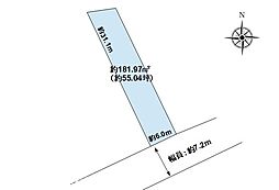信州新町新町　土地