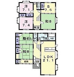 いぶき野一丁目戸建て