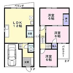 堺市中区福田貸家 1