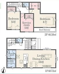 堺市中区福田第2期　1号棟