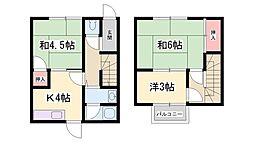 平松斉藤二戸一借家　北