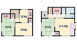 寺家貸家　西側の中央