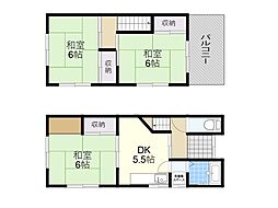 水尾連棟貸家北棟