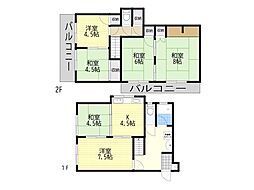 茨木市大字車作の一戸建て