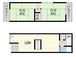 摂津市鶴野1丁目の一戸建て