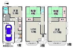 八尾市久宝寺6丁目中古戸建