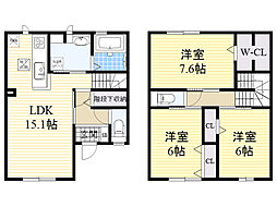 池田市荘園１丁目の一戸建て