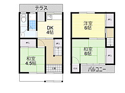 豊中市北条町２丁目の一戸建て