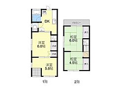 吹田市岸部北２丁目の一戸建て