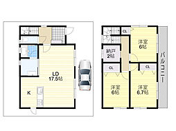 池田市鉢塚3丁目の一戸建て