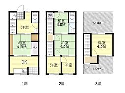 大阪市西淀川区姫里1丁目の一戸建て