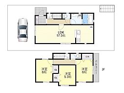 豊中市上野東2丁目の一戸建て
