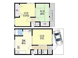 大阪市西淀川区中島１丁目の一戸建て